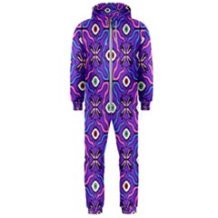 Abstract Illustration With Eyes Hooded Jumpsuit (men)  by SychEva