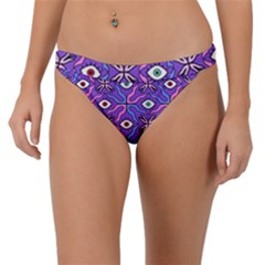 Abstract Illustration With Eyes Band Bikini Bottom by SychEva