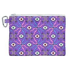 Abstract Illustration With Eyes Canvas Cosmetic Bag (xl) by SychEva