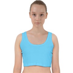 Reference Velvet Racer Back Crop Top by VernenInk