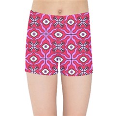 Abstract Illustration With Eyes Kids  Sports Shorts by SychEva