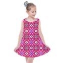 Abstract Illustration With Eyes Kids  Summer Dress View1