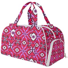 Abstract Illustration With Eyes Burner Gym Duffel Bag