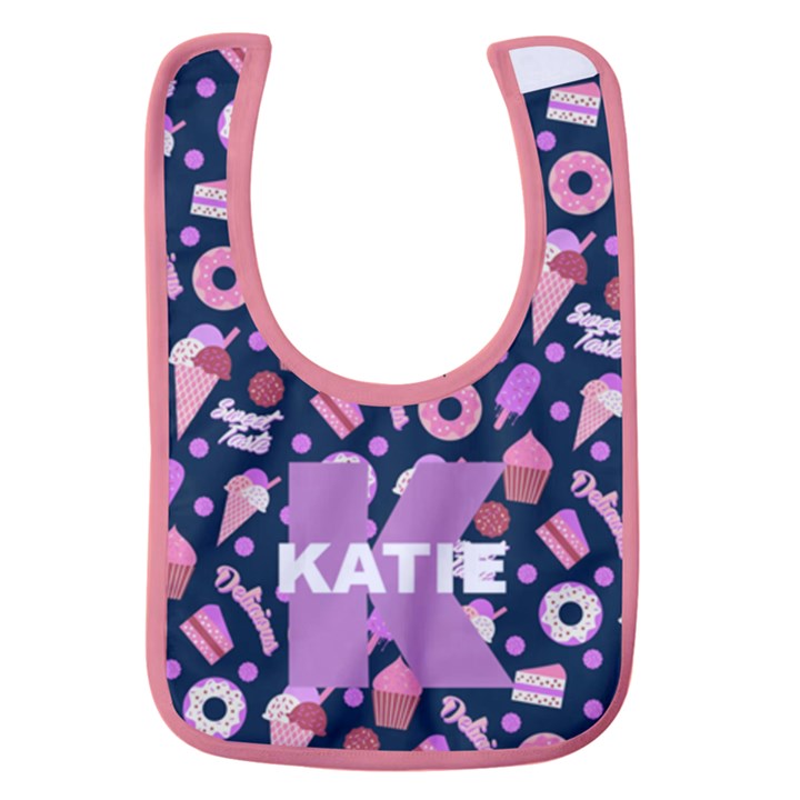 Dessert ice cream donut Baby Bib