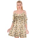 Festive Champagne Cutout Spaghetti Strap Chiffon Dress View1