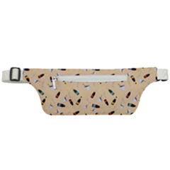 Festive Champagne Active Waist Bag by SychEva