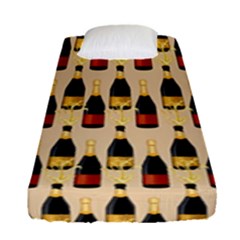 Champagne For The Holiday Fitted Sheet (single Size) by SychEva