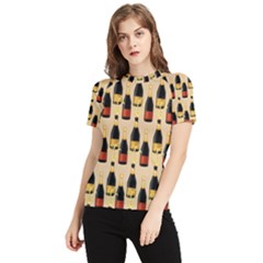 Champagne For The Holiday Women s Short Sleeve Rash Guard