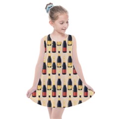 Champagne For The Holiday Kids  Summer Dress by SychEva