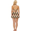 Champagne For The Holiday Vintage Style Bikini Top and Skirt Set  View4