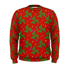 Christmas Trees Men s Sweatshirt by SychEva