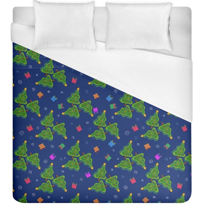 Christmas Trees Duvet Cover (King Size)