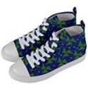 Christmas Trees Women s Mid-Top Canvas Sneakers View2