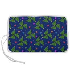 Christmas Trees Pen Storage Case (l) by SychEva