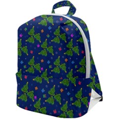 Christmas Trees Zip Up Backpack by SychEva