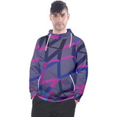 3d Lovely Geo Lines Men s Pullover Hoodie by Uniqued