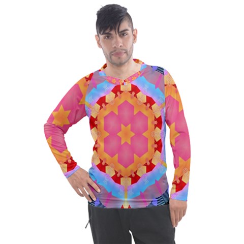 Digitalart Men s Pique Long Sleeve Tee by Sparkle