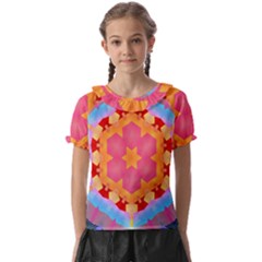 Digitalart Kids  Frill Chiffon Blouse