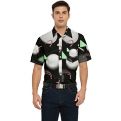 Digitalart Men s Short Sleeve Pocket Shirt 