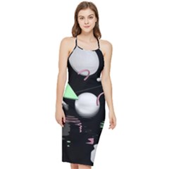 Digitalart Bodycon Cross Back Summer Dress