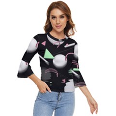 Digitalart Bell Sleeve Top