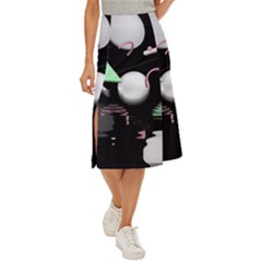 Digitalart Midi Panel Skirt