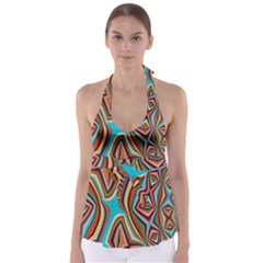 Digitalart Babydoll Tankini Top by Sparkle