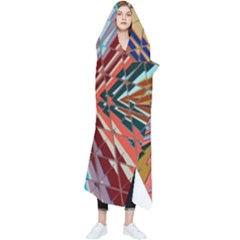 Digital Illusion Wearable Blanket