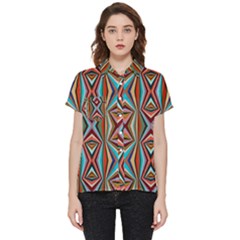 Digital Illusion Short Sleeve Pocket Shirt