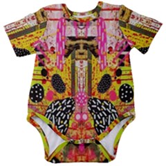 Digital Illusion Baby Short Sleeve Onesie Bodysuit