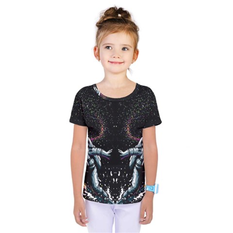 Digital Illusion Kids  One Piece Tee by Sparkle