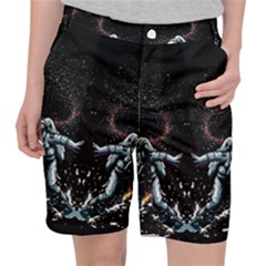 Digital Illusion Pocket Shorts by Sparkle