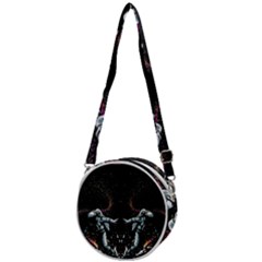 Digital Illusion Crossbody Circle Bag by Sparkle