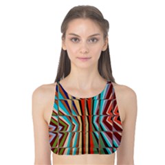 Digital Illusion Tank Bikini Top by Sparkle