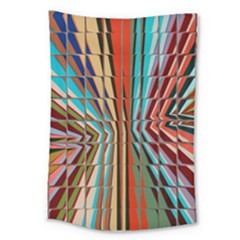 Digital Illusion Large Tapestry by Sparkle