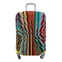 Digital Illusion Luggage Cover (small) by Sparkle