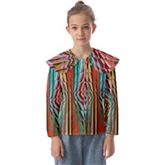 Digital Illusion Kids  Peter Pan Collar Blouse