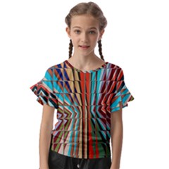 Digital Illusion Kids  Cut Out Flutter Sleeves