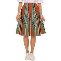 Digital Illusion Classic Short Skirt