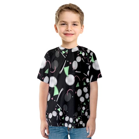 Digital Illusion Kids  Sport Mesh Tee by Sparkle