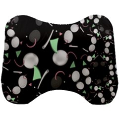 Digital Illusion Head Support Cushion by Sparkle