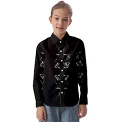 Digital Illusion Kids  Long Sleeve Shirt by Sparkle