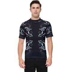 Digital Illusion Men s Short Sleeve Rash Guard by Sparkle