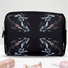 Digital Illusion Make Up Pouch (medium) by Sparkle