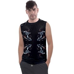 Digital Illusion Men s Regular Tank Top by Sparkle