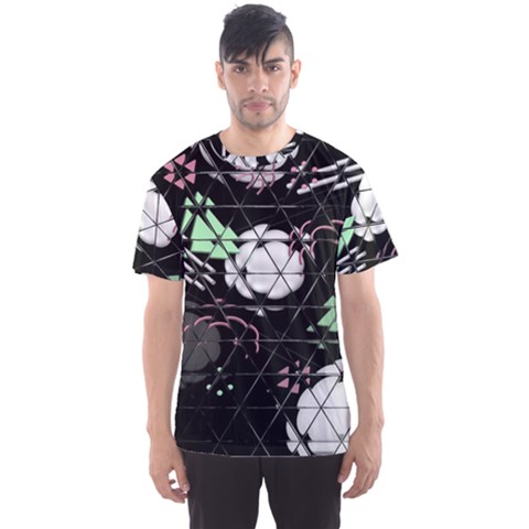 Digital Illusion Men s Sport Mesh Tee by Sparkle