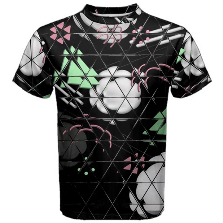 Digital Illusion Men s Cotton Tee