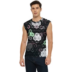 Digital Illusion Men s Raglan Cap Sleeve Tee by Sparkle