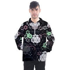 Digital Illusion Men s Half Zip Pullover