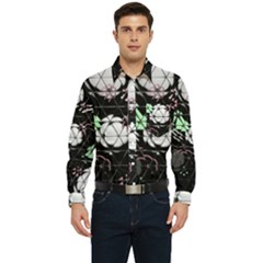 Digital Illusion Men s Long Sleeve Pocket Shirt 